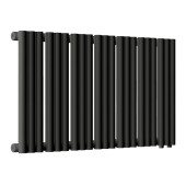 Стальной трубчатый радиатор отопления Empatiko Takt R1-832-300 Coal Black