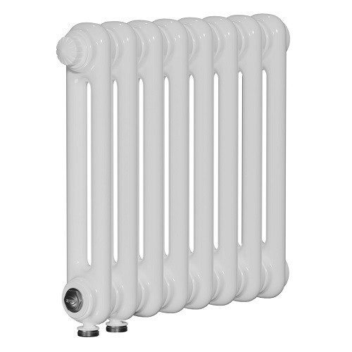 Стальной трубчатый радиатор отопления Rifar Tubog Ventil 2037 DV1 32 секции RAL 9016 Стальной трубчатый радиатор отопления Rifar Tubog Ventil 2037 DV1 32 секции RAL 9016