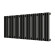 Стальной трубчатый радиатор отопления Empatiko Takt S1-952-300 Coal Black