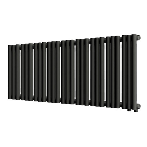 Стальной трубчатый радиатор отопления Empatiko Takt R1-1072-300 Coal Black