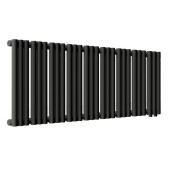 Стальной трубчатый радиатор отопления Empatiko Takt R1-1072-300 Coal Black