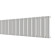 Стальной трубчатый радиатор отопления Empatiko Takt S1-2032-300 Cream Grey