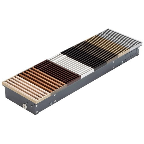 Конвектор внутрипольный VELAR KWH 200-105-3100, с решеткой цвет - Серебро Конвектор внутрипольный VELAR KWH 200-105-3100, с решеткой цвет - Серебро