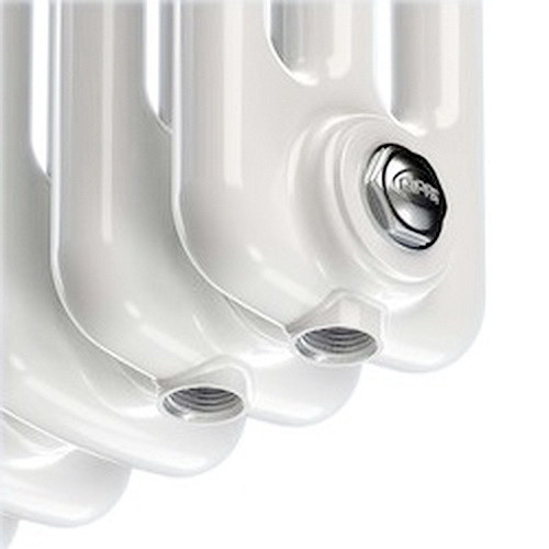 Стальной трубчатый радиатор отопления Rifar Tubog Ventil 3180 DV1 6 секций RAL 9016 Стальной трубчатый радиатор отопления Rifar Tubog Ventil 3180 DV1 6 секций RAL 9016