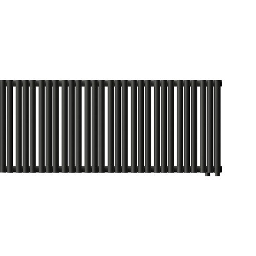 Стальной трубчатый радиатор отопления Empatiko Takt R1-1312-300 Coal Black