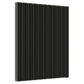 Стальной трубчатый радиатор отопления Empatiko Takt LR2-1312-2000 Coal Black Стальной трубчатый радиатор отопления Empatiko Takt LR2-1312-2000 Coal Black