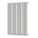 Стальной трубчатый радиатор отопления Empatiko Takt S1-472-500 Cream Grey