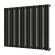 Стальной трубчатый радиатор отопления Empatiko Takt R1-952-500 Coal Black