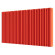 Стальной трубчатый радиатор отопления Empatiko Takt S2-1312-500 Scarlet Red 