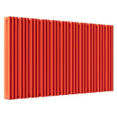 Стальной трубчатый радиатор отопления Empatiko Takt S2-1312-500 Scarlet Red  Стальной трубчатый радиатор отопления Empatiko Takt S2-1312-500 Scarlet Red