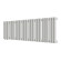 Стальной трубчатый радиатор отопления Empatiko Takt L1-952-200 Cream Grey