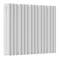 Стальной трубчатый радиатор отопления Empatiko Takt S2-592-300 Silk White Стальной трубчатый радиатор отопления Empatiko Takt S2-592-300 Silk White