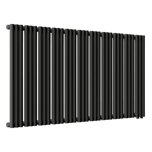 Стальной трубчатый радиатор отопления Empatiko Takt R1-1312-500 Coal Black