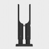 Кронштейн напольный RIFAR регулируемый для 2-x трубчатых радиаторов, цвет - антрацит Кронштейн напольный RIFAR регулируемый для 2-x трубчатых радиаторов, цвет - антрацит