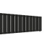 Стальной трубчатый радиатор отопления Empatiko Takt R1-2032-300 Coal Black