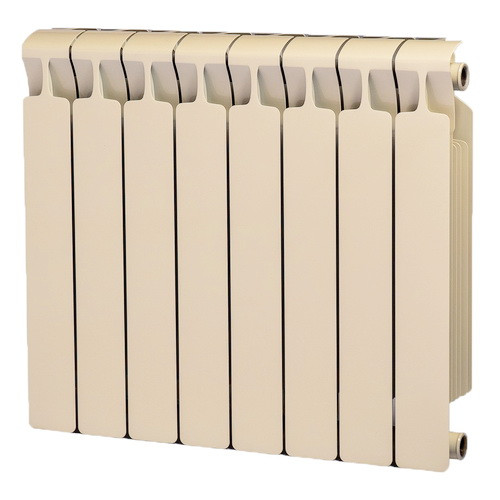 Биметаллический радиатор отопления Rifar Monolit 500 10 секций Айвори