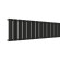 Стальной трубчатый радиатор отопления Empatiko Takt S1-2032-300 Coal Black
