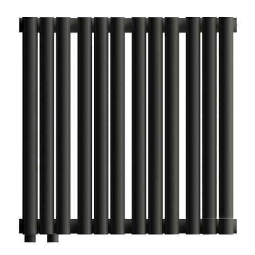 Стальной трубчатый радиатор отопления Empatiko Takt L1-472-300 Coal Black Стальной трубчатый радиатор отопления Empatiko Takt L1-472-300 Coal Black