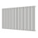 Стальной трубчатый радиатор отопления Empatiko Takt S1-1312-500 Cream Grey