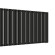 Стальной трубчатый радиатор отопления Empatiko Takt R1-1792-500 Coal Black