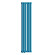 Стальной трубчатый радиатор отопления Empatiko Takt LR2-232-1750 Evening Blue