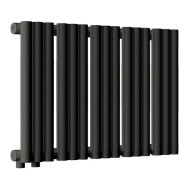 Стальной трубчатый радиатор отопления Empatiko Takt L1-592-300 Coal Black