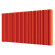 Стальной трубчатый радиатор отопления Empatiko Takt LR2-1672-500 Scarlet Red 