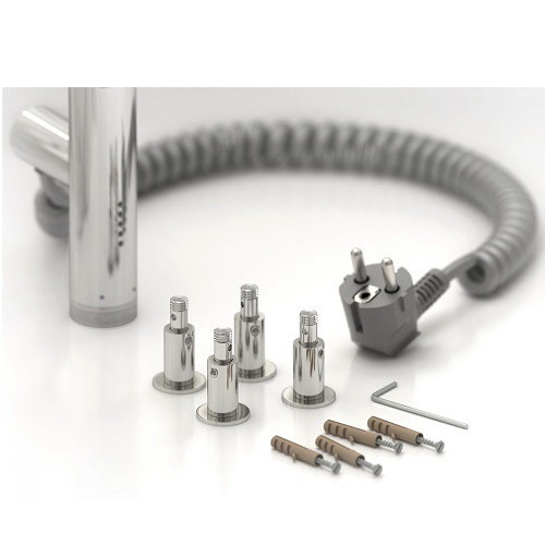 Электрический полотенцесушитель Сунержа Эпатаж 3.0 800х600 МЭМ правый (Без покрытия)