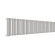 Стальной трубчатый радиатор отопления Empatiko Takt L1-1672-200 Cream Grey