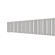 Стальной трубчатый радиатор отопления Empatiko Takt L1-1672-200 Cream Grey