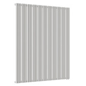 Стальной трубчатый радиатор отопления Empatiko Takt R1-1312-2000 Cream Grey