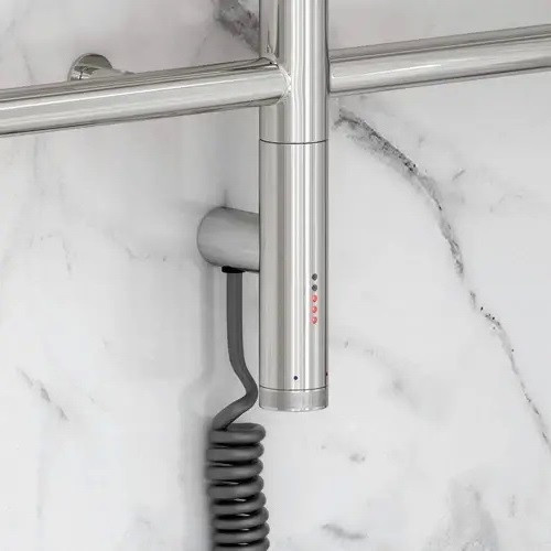 Электрический полотенцесушитель Сунержа Эпатаж 3.0 800х600 МЭМ левый (Без покрытия)