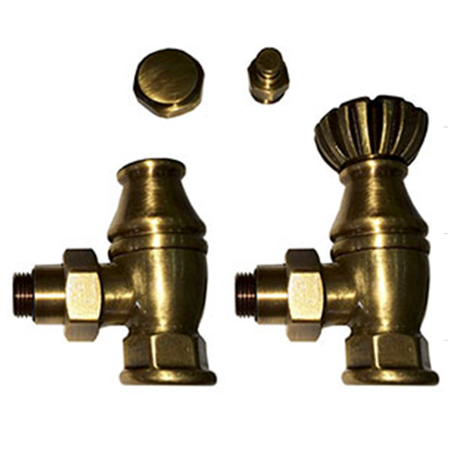 Комплект SR Rubinetterie серия Liberty 1/2" x 3/4" угловой, бронза Комплект SR Rubinetterie серия Liberty 1/2" x 3/4" угловой, бронза