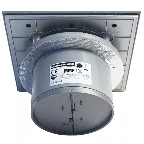 Бытовой вентилятор MMotors JSC MM-P 06 UE 100, сверхтихий, стекло квадрат, мозаика хром Бытовой вентилятор MMotors JSC MM-P 06 UE 100, сверхтихий, стекло квадрат, мозаика хром