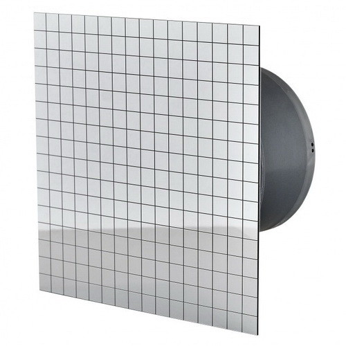 Бытовой вентилятор MMotors JSC MM-P 06 UE 100, сверхтихий, стекло квадрат, мозаика хром Бытовой вентилятор MMotors JSC MM-P 06 UE 100, сверхтихий, стекло квадрат, мозаика хром