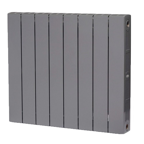 Биметаллический радиатор отопления Rifar SUPReMO 500 10 секций Титан