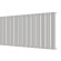 Стальной трубчатый радиатор отопления Empatiko Takt S1-1672-500 Cream Grey