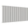Стальной трубчатый радиатор отопления Empatiko Takt S1-1672-500 Cream Grey