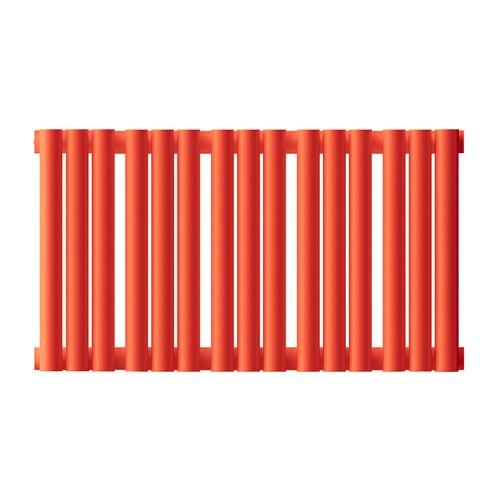 Стальной трубчатый радиатор отопления Empatiko Takt S1-592-200 Scarlet Red Стальной трубчатый радиатор отопления Empatiko Takt S1-592-200 Scarlet Red