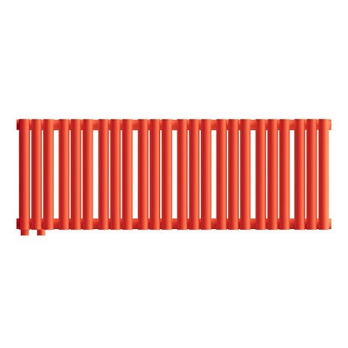 Стальной трубчатый радиатор отопления Empatiko Takt LR2-952-200 Scarlet Red  Стальной трубчатый радиатор отопления Empatiko Takt LR2-952-200 Scarlet Red
