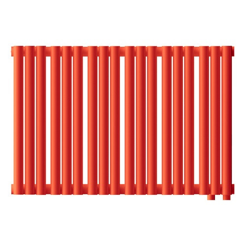 Стальной трубчатый радиатор отопления Empatiko Takt R1-712-300 Scarlet Red Стальной трубчатый радиатор отопления Empatiko Takt R1-712-300 Scarlet Red