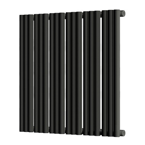 Стальной трубчатый радиатор отопления Empatiko Takt S1-712-500 Coal Black Стальной трубчатый радиатор отопления Empatiko Takt S1-712-500 Coal Black