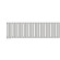 Стальной трубчатый радиатор отопления Empatiko Takt L1-2032-200 Cream Grey