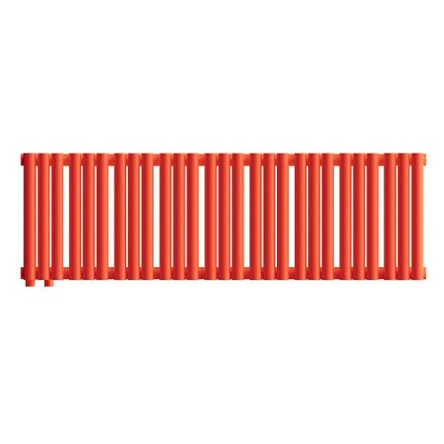 Стальной трубчатый радиатор отопления Empatiko Takt LR2-1072-200 Scarlet Red  Стальной трубчатый радиатор отопления Empatiko Takt LR2-1072-200 Scarlet Red