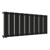 Стальной трубчатый радиатор отопления Empatiko Takt L1-1072-300 Coal Black