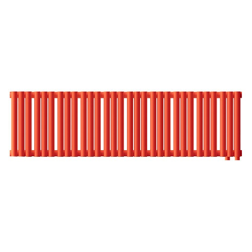 Стальной трубчатый радиатор отопления Empatiko Takt LR2-1192-200 Scarlet Red  Стальной трубчатый радиатор отопления Empatiko Takt LR2-1192-200 Scarlet Red