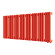 Стальной трубчатый радиатор отопления Empatiko Takt R1-952-300 Scarlet Red