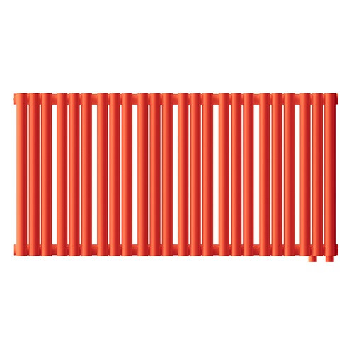 Стальной трубчатый радиатор отопления Empatiko Takt R1-952-300 Scarlet Red Стальной трубчатый радиатор отопления Empatiko Takt R1-952-300 Scarlet Red