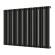 Стальной трубчатый радиатор отопления Empatiko Takt S1-1072-500 Coal Black