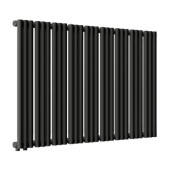 Стальной трубчатый радиатор отопления Empatiko Takt L1-1072-500 Coal Black